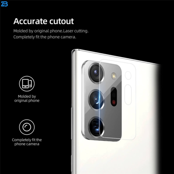 محافظ لنز دوربین نیلکین مدل InvisiFilm مناسب برای گوشی موبایل سامسونگ Galaxy Note 20 Ultra