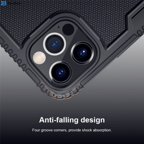 کاور نیلکین مدل Tactics مناسب برای گوشی موبایل اپل Iphone 12 Pro Max