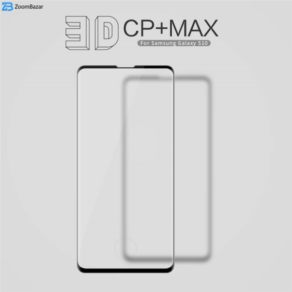 محافظ صفحه نمایش نیلکین مدل CP MAX مناسب برای گوشی موبایل سامسونگ Galaxy S10