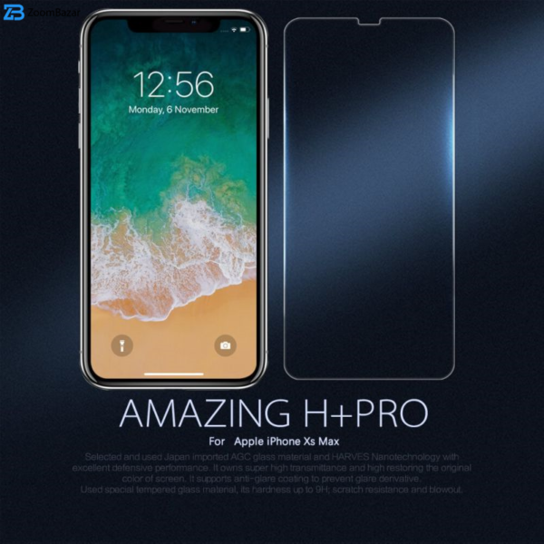 محافظ صفحه نمایش نیلکین مدل H Plus Pro مناسب برای گوشی موبایل اپل iPhone 11 Pro / XS / X