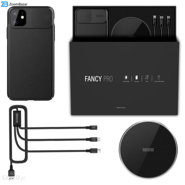 مجموعه لوازم جانبی نیلکین مدل Fancy 11 مناسب برای گوشی موبایل اپل Iphone 11