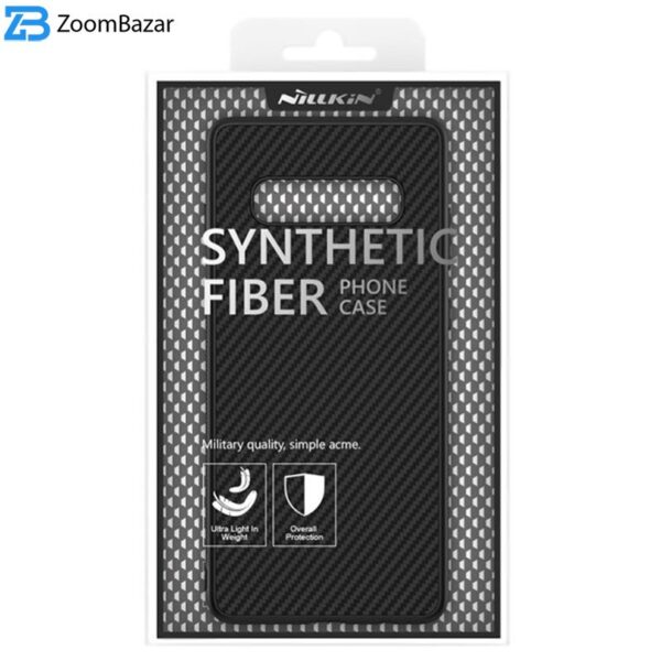 کاور نیلکین مدل Synthetic Fiber مناسب برای گوشی موبایل سامسونگ S10 plus