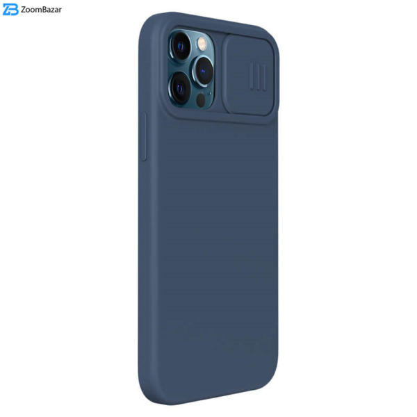 کاور نیلکین مدل CamShield Silky Magnetic silicon مناسب برای گوشی موبایل اپل iPhone 12 / iPhone 12 Pro