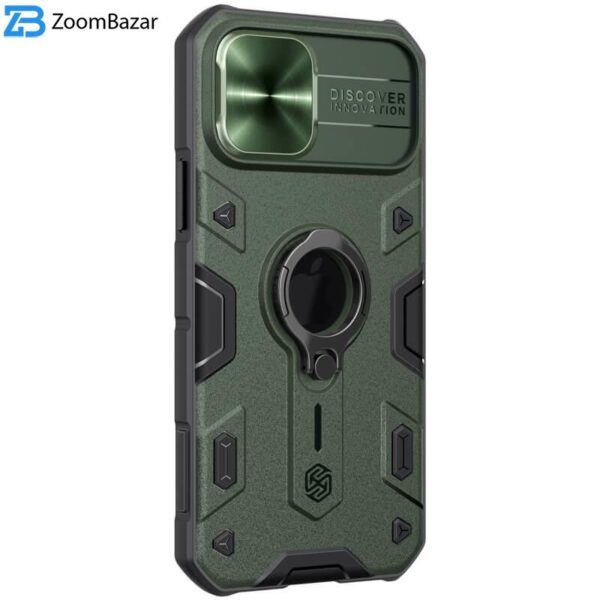 کاور نیلکین مدل(with LOGO cutout) CamShield Armor مناسب برای گوشی موبایل اپل iPhone 12/12 Pro