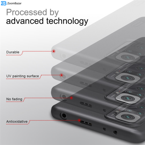 کاور نیلکین مدل Super Frosted Shield مناسب برای گوشی موبایل شیائومی Redmi Note 10 Pro 4G / Redmi Note 10 Pro Max