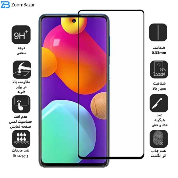 محافظ صفحه نمایش سرامیکی بوف مدل CF9 مناسب برای گوشی موبایل سامسونگ Galaxy A81/A91/M62/F62