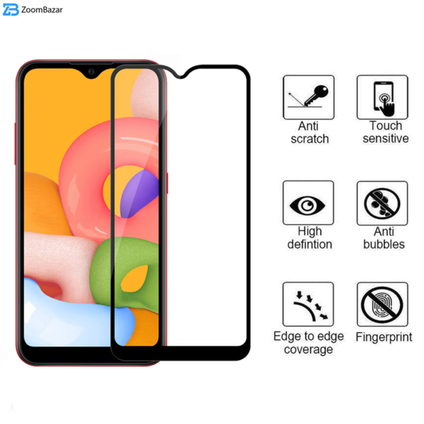 محافظ صفحه نمایش سرامیکی بوف مدل CF9 مناسب برای گوشی موبایل سامسونگ Galaxy A01
