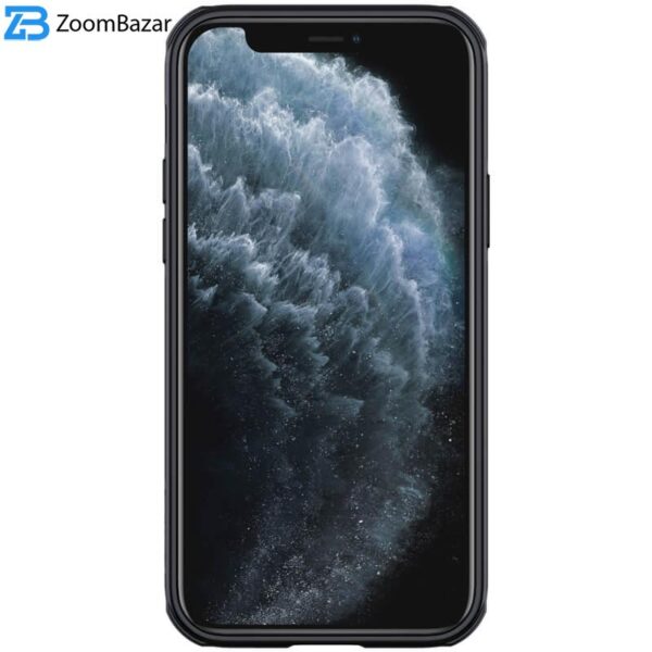 کاور نیلکین مدل FTCM مناسب برای گوشی موبایل اپل iPhone 12 Pro Max به همراه محافظ صفحه نمایش