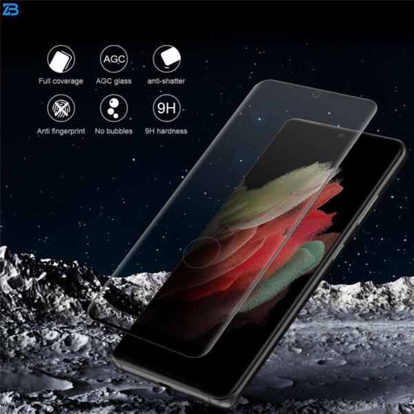 محافظ صفحه نمایش نیلکین مدل CP Plus Max مناسب برای گوشی موبایل سامسونگ Galaxy S21 Ultra