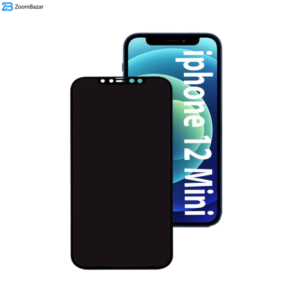 محافظ صفحه نمایش حریم شخصی بوف مدل Pr33 مناسب برای گوشی موبایل اپل Iphone 12 Mini