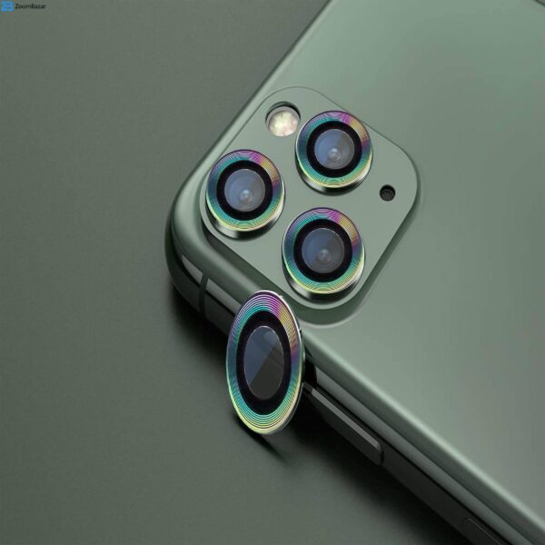 محافظ لنز دوربین بوف مدل CLRfilm مناسب برای گوشی موبایل اپل iphone 11 Pro Max