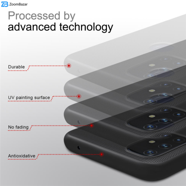 کاور نیلکین مدل Frosted Shield مناسب برای گوشی موبایل وان پلاس Nord N10 5G