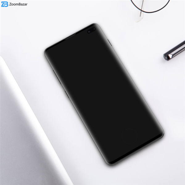 محافظ صفحه نمایش گرین مدل 3D-Curved مناسب برای گوشی موبایل سامسونگ Galaxy S10 Plus