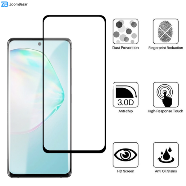 محافظ صفحه نمایش 5D بوف مدل F33 مناسب برای گوشی موبایل سامسونگ Galaxy A91