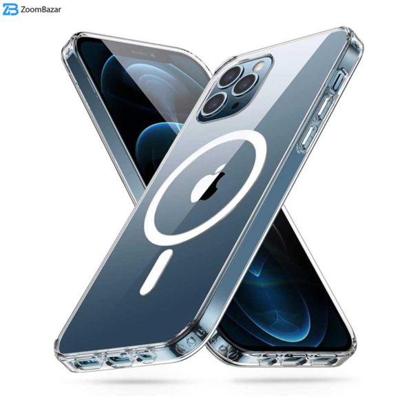 کاور گرین مدل Clear Case Magnetic مناسب برای گوشی موبایل اپل iPhone 12/ 12 Pro