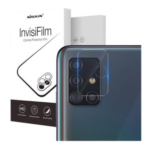 محافظ لنز دوربین نیلکین مدل InvisiFilm مناسب گوشی موبایل سامسونگ Galaxy A51