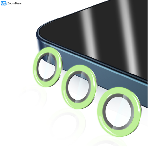 محافظ لنز دوربین گرین مدل Naight GLOW مناسب برای گوشی موبایل اپل iPhone 12 Pro