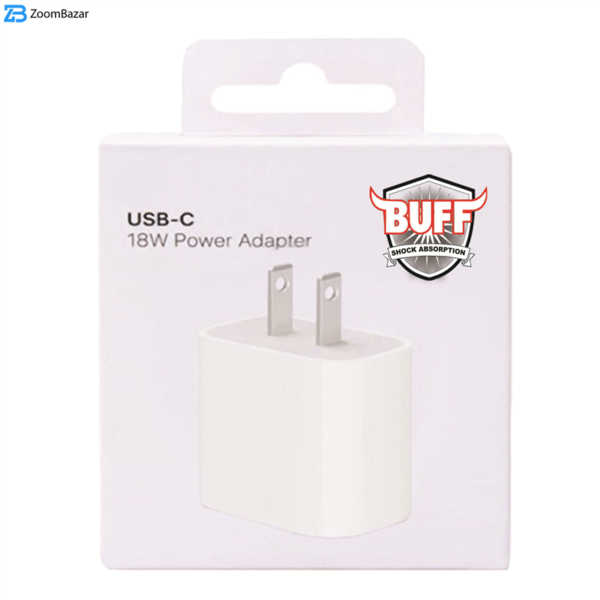 شارژر دیواری بوف مدل PowerPlus-4x به همراه کابل تبدیل USB-C