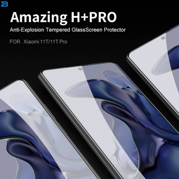 محافظ صفحه نمایش نیلکین مدل Amazing H Plus Pro مناسب برای گوشی موبایل شیائومی Mi 11T/Mi11T Pro