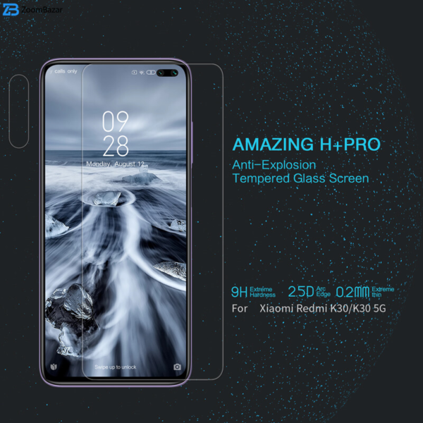 محافظ صفحه نمایش نیلکین مدل Amazing H Plus Pro مناسب برای گوشی موبایل شیائومی Xiaomi Redmi K30/K30 5G/K30i/Poco X2/Xiaomi Poco X3/Poco X3 NFC/Mi10T Lite 5G/Mi10T 5G/Mi 10T Pro 5G/Mi10i 5G/Poco X3 Pro