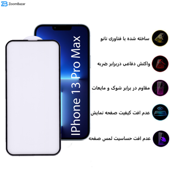 محافظ صفحه نمایش بوف مدل AirBag مناسب برای گوشی موبایل اپل Iphone 13 Pro Max