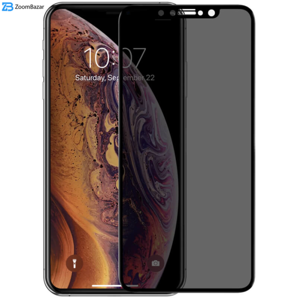 محافظ صفحه نمایش حریم شخصی بوف مدل Pr33 مناسب برای گوشی موبایل اپل iPhone 11 Pro / XS / X