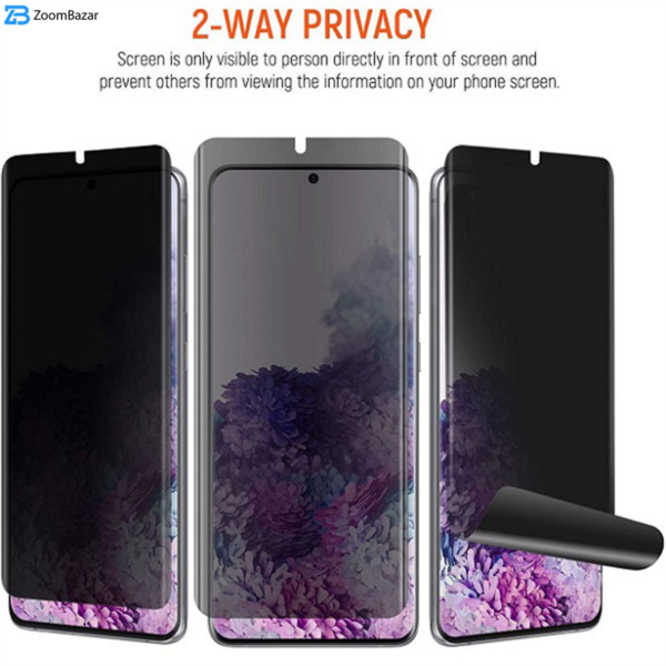 محافظ صفحه نمایش حریم شخصی بوف مدل Sp03 مناسب برای گوشی موبایل سامسونگ Galaxy S20 plus