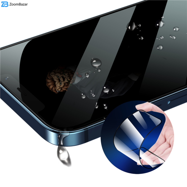 محافظ صفحه نمایش سرامیکی حریم شخصی گرین مدل Unbreakable-Privacy مناسب برای گوشی موبایل اپل iPhone 11 Pro / XS/ X