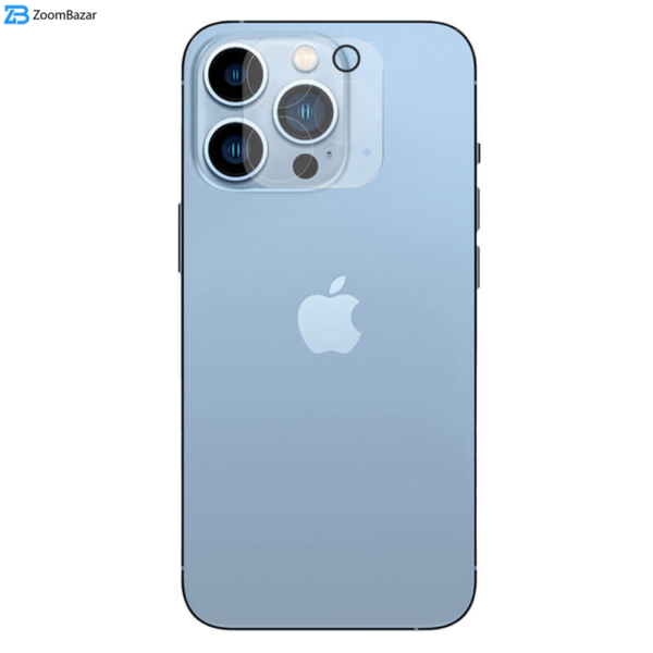 محافظ صفحه نمایش نیلکین مدل Amazing 2-in-1 مناسب برای گوشی موبایل اپل iPhone 13 Pro Max به همراه محافظ لنز دوربین