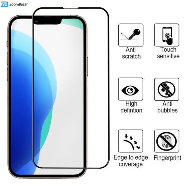 محافظ صفحه نمایش بوف مدل Static مناسب برای گوشی موبایل اپل iPhone 13