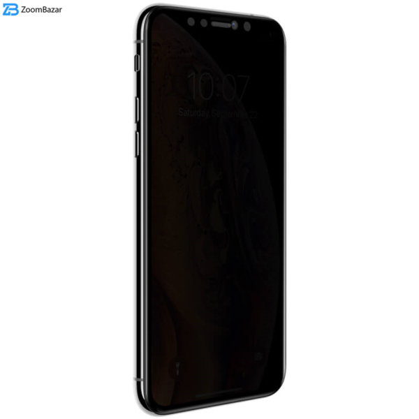 محافظ صفحه نمایش حریم شخصی بوف مدل Pr33 مناسب برای گوشی موبایل اپل iPhone 11 Pro / XS / X