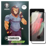 محافظ صفحه نمایش یووی لایت گرین مدل Curved-UV مناسب برای گوشی موبایل سامسونگ Galaxy S21 Ultra
