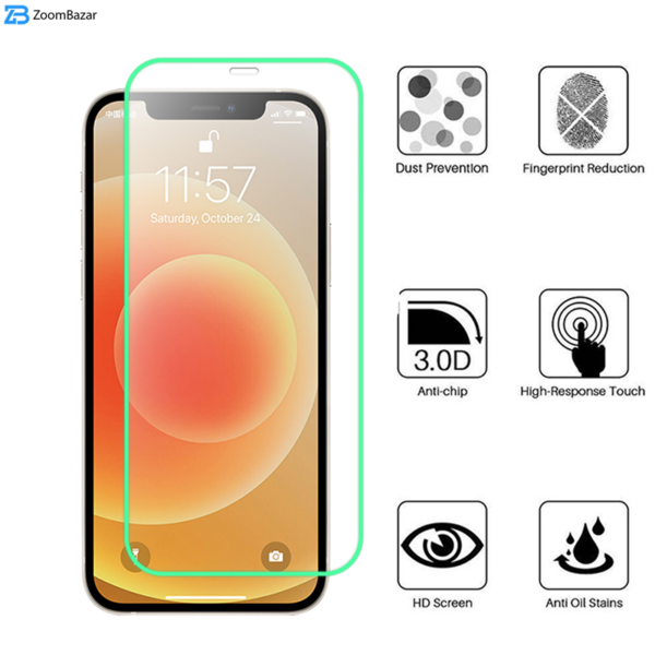 محافظ صفحه نمایش بوف مدل Neon مناسب برای گوشی موبایل اپل Iphone 12 /12 Pro