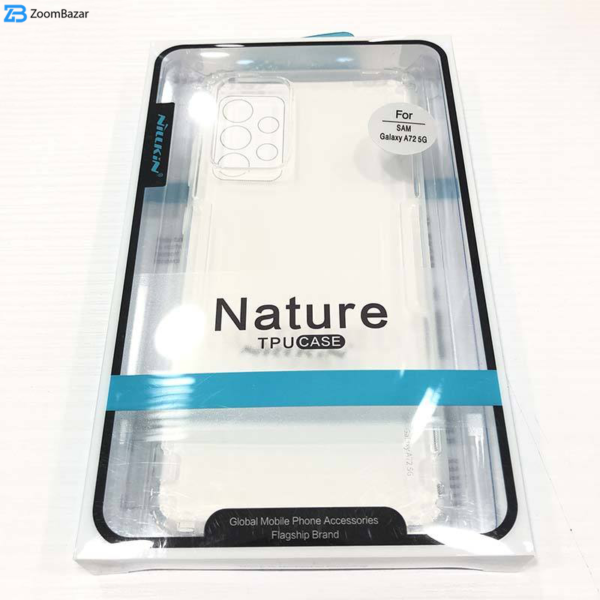 کاور نیلکین مدل Nature-Tpu-A72 مناسب برای گوشی موبایل سامسونگ Galaxy A72