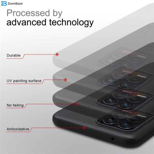 کاور نیلکین مدل Super Frosted Shield مناسب برای گوشی موبایل اوپو Realme 8 / 8 Pro
