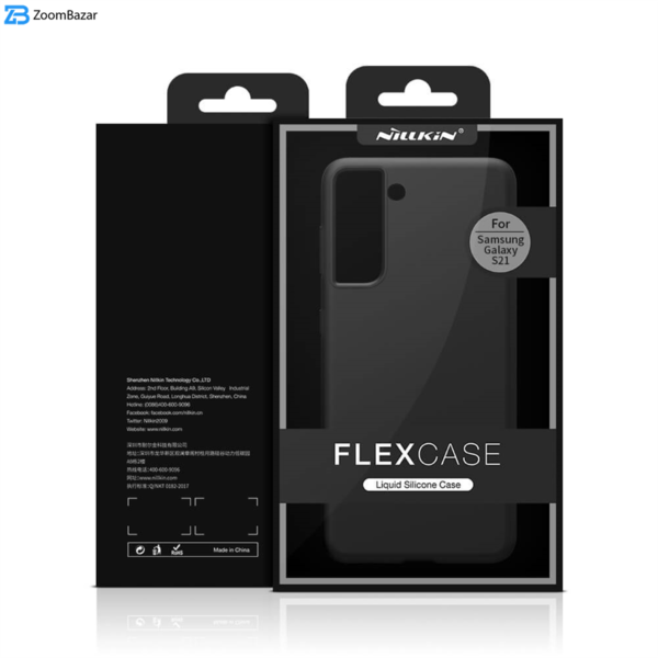کاور نیلکین مدل Flex مناسب برای گوشی موبایل سامسونگ Galaxy S21/S21 5G