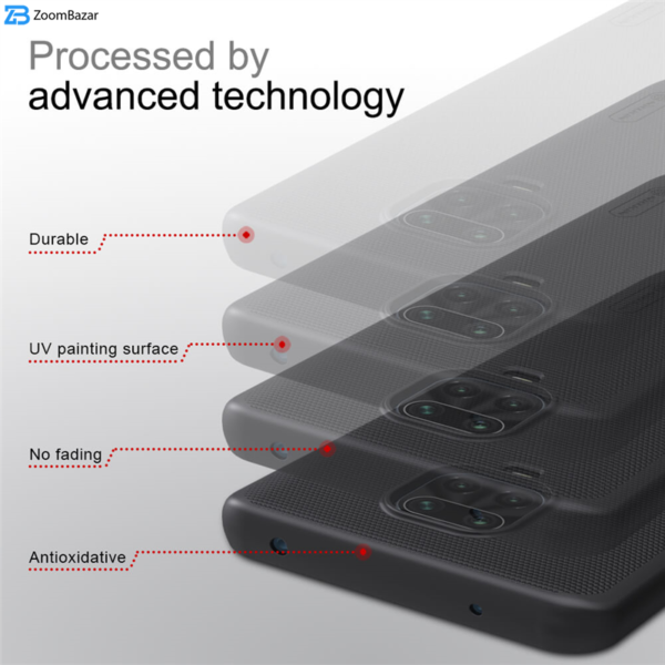 کاور نیلکین مدل Super Frosted Shield مناسب برای گوشی موبایل شیائومی Poco M2 Pro/Redmi Note 10 Lite/Note 9S/Note 9 Pro/Note 9 Pro Max