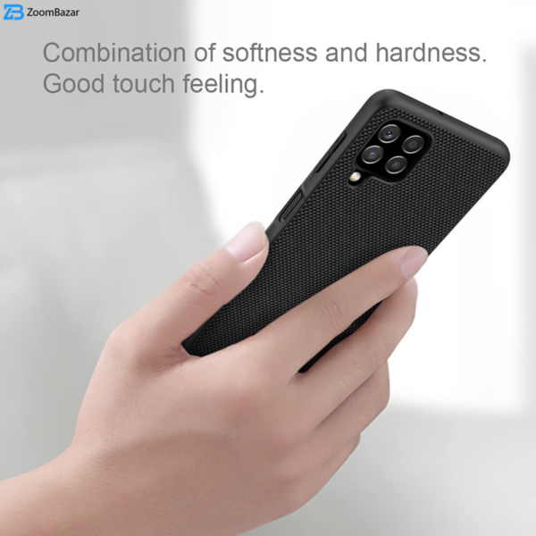 کاور نیلکین مدل Textured nylon fiber مناسب برای گوشی موبایل سامسونگ Galaxy A22 4G