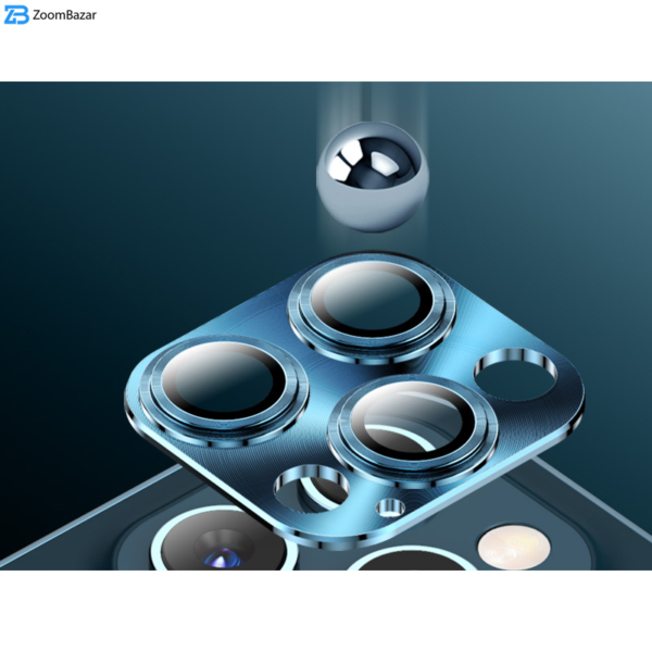 محافظ لنز دوربین بوف مدل 3D-Pro مناسب برای گوشی موبایل اپل Iphone 13 Pro Max