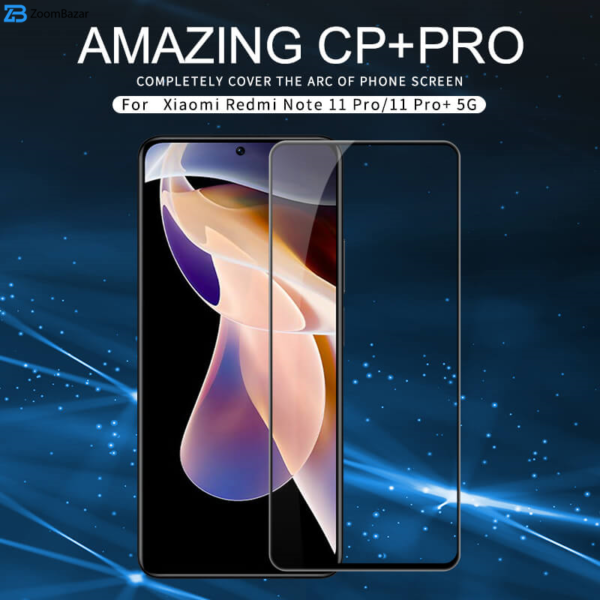 محافظ صفحه نمایش نیلکین مدل CP Plus Pro مناسب برای گوشی موبایل شیائومی Redmi Note 11 Pro / Note 11 Pro Plus 5G