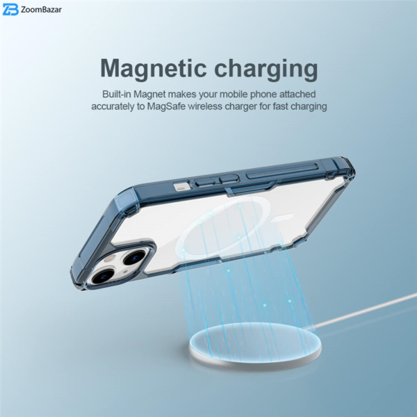 کاور نیلکین مدل Nature Pro Magnetic مناسب برای گوشی موبایل اپل iPhone 13