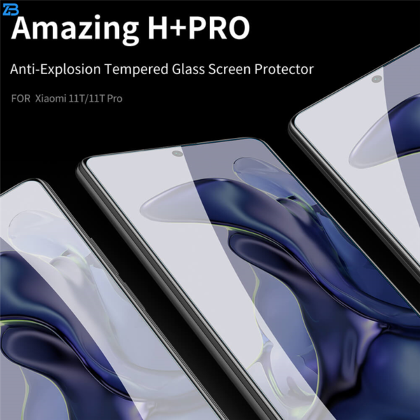 محافظ صفحه نمایش نیلکین مدل Amazing H Plus Pro مناسب برای گوشی موبایل شیائومی Mi 11T/Mi11T Pro