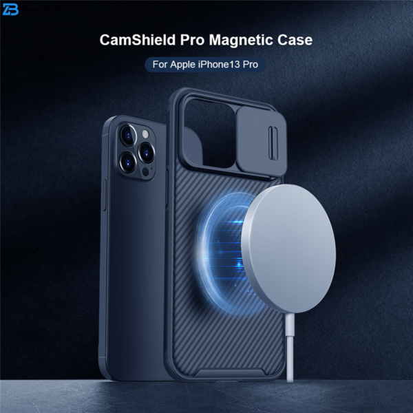 کاور نیلکین مدل CamShield Pro Magnetic(MagSafe) مناسب برای گوشی موبایل اپل IPhone 13 ProMax