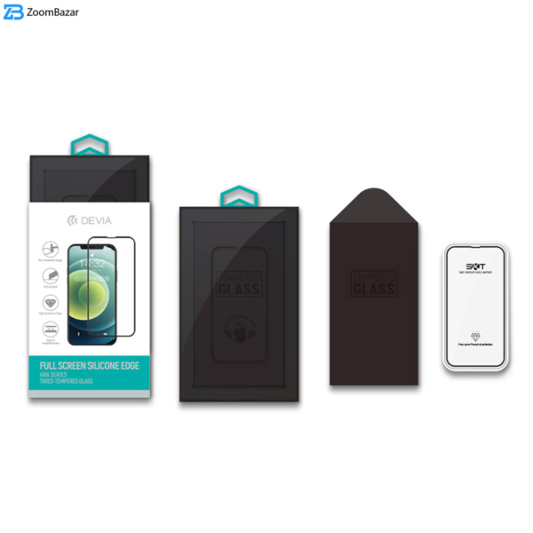 محافظ صفحه نمایش دیویا مدل SILICONE مناسب برای گوشی موبایل اپل IPhone 13 Pro Max