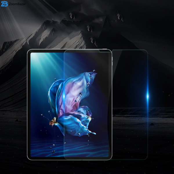محافظ صفحه نمایش بوف مدل 5D-Plus مناسب برای تبلت اپل iPad Pro 12.9 2021/2020/2018