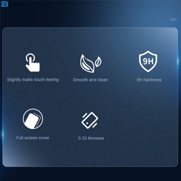محافظ صفحه نمایش مات بوف مدل Fm33 مناسب برای گوشی موبایل اپل IPhone 13 Pro