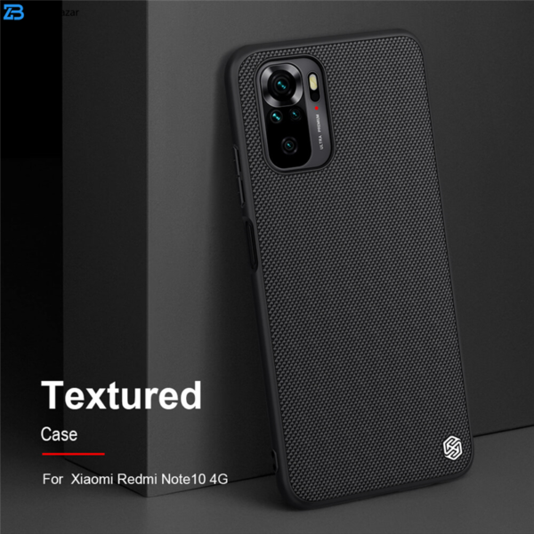 کاور نیلکین مدل Textured nylon fiber مناسب برای گوشی موبایل شیائومی Note 10 4G / Note 10 S