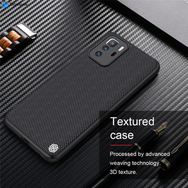 کاور نیلکین مدل Textured Pro مناسب برای گوشی موبایل شیائومی Redmi Note 10 Pro 5G/Poco X3 GT