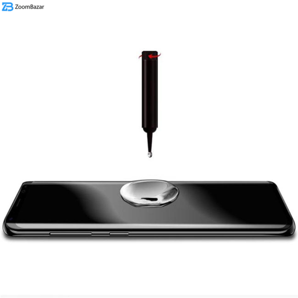محافظ صفحه نمایش یووی لایت گرین مدل Curved-UV مناسب برای گوشی موبایل سامسونگ Galaxy S10 Plus