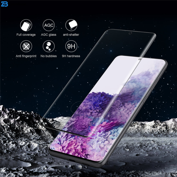 محافظ صفحه نمایش گرین مدل 3D-Curved مناسب برای گوشی موبایل سامسونگ Galaxy S20 Plus